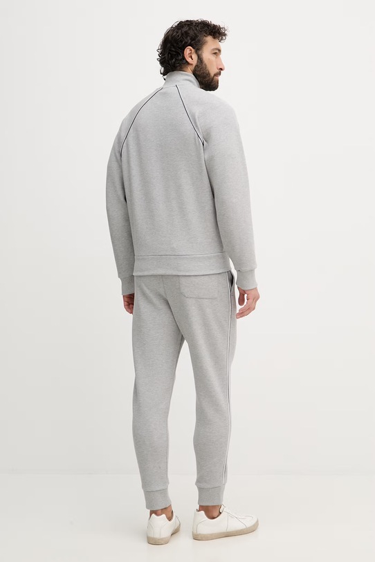 BOSS Green trenirka moška z bombažem SW_Tracksuit Set siva 50555906