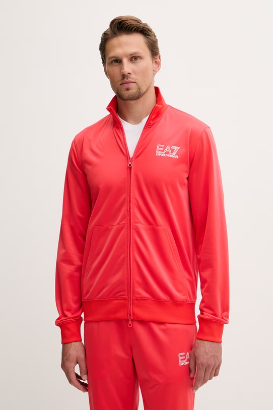 EA7 Emporio Armani dres AF12449.7M001320 czerwony SS26