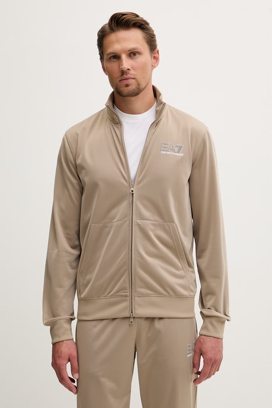 EA7 Emporio Armani dres AF12449.7M001320 brązowy SS26