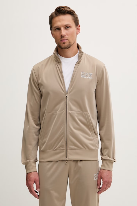 EA7 Emporio Armani dres AF12449.7M001320 brązowy SS26