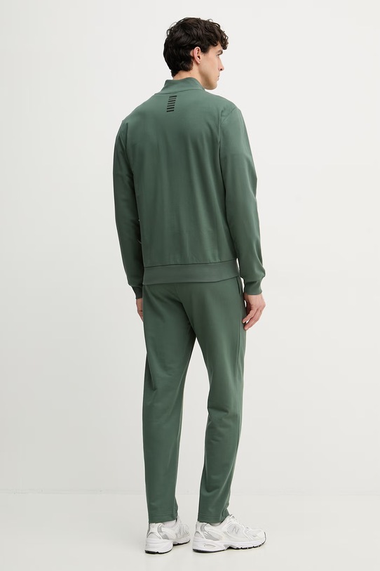 EA7 Emporio Armani dres męski bawełniany PJVRZ.8NPV61 zielony SS26