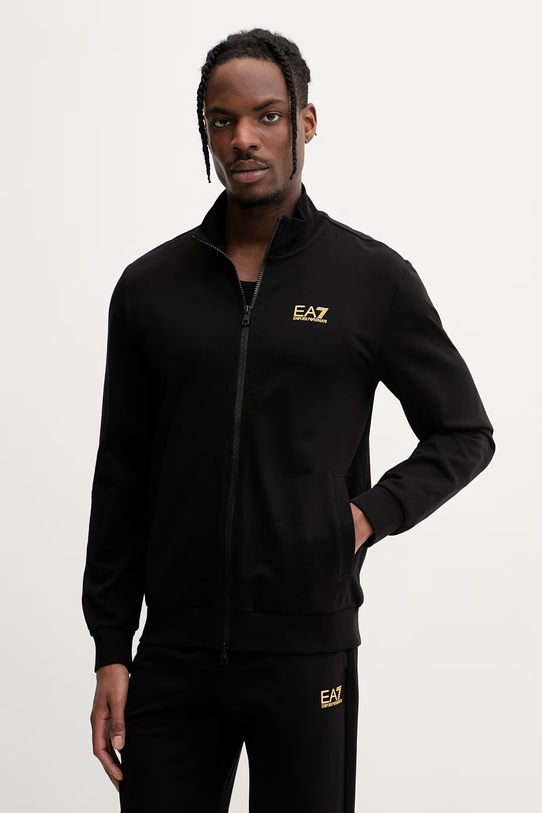EA7 Emporio Armani dres męski bawełniany czarny PJVRZ.8NPV61