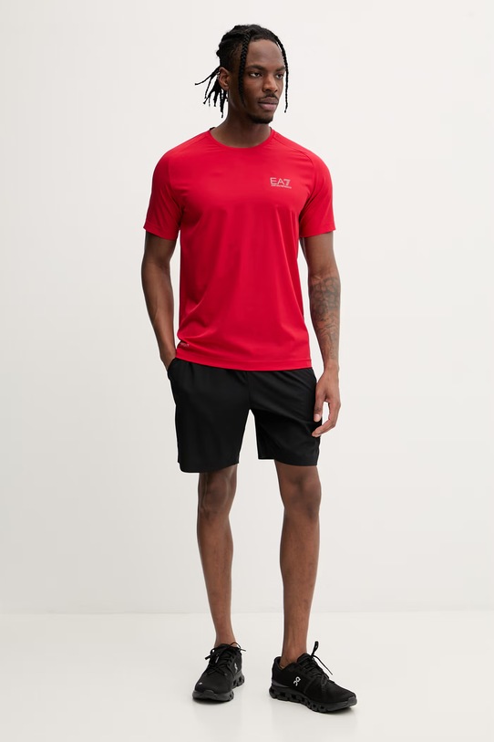 EA7 Emporio Armani komplet treningowy męski czerwony PNDDZ.8NPV03