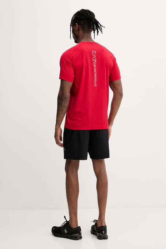 EA7 Emporio Armani komplet treningowy męski czerwony PNDDZ.8NPV03