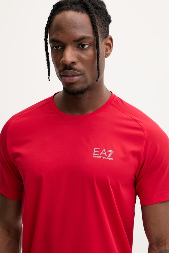 EA7 Emporio Armani komplet treningowy męski PNDDZ.8NPV03 czerwony