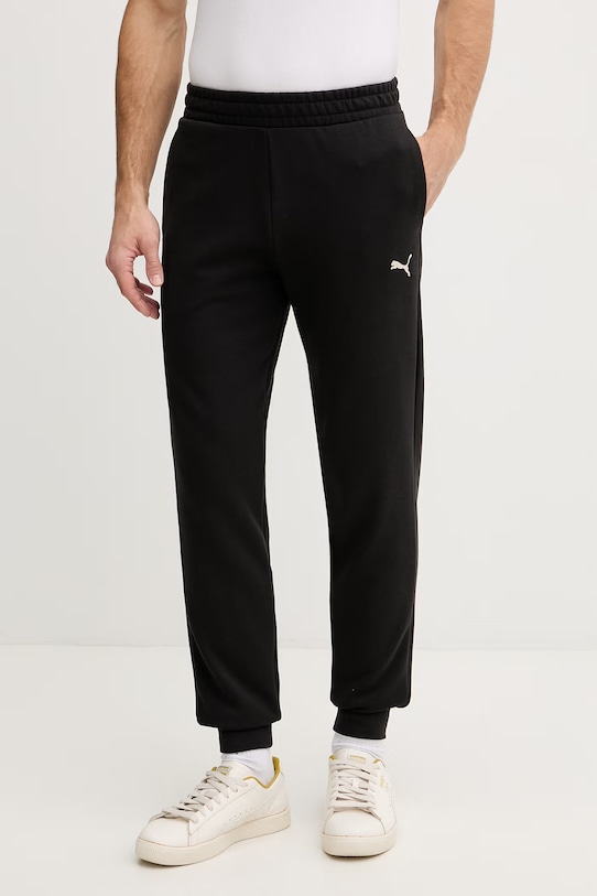 Odzież Puma komplet dresowy męski z bawełną Mainline suit 691770 czarny