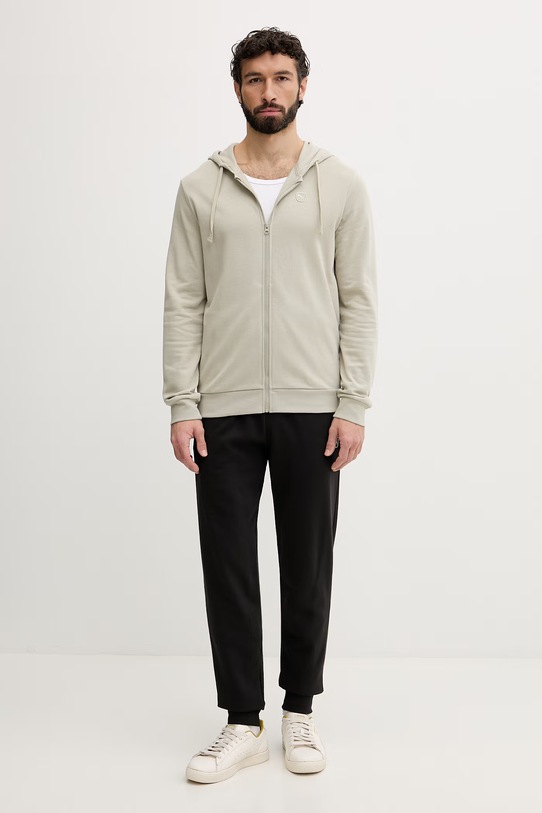 Puma komplet dresowy męski bawełniany Essential elevated zielony 691771