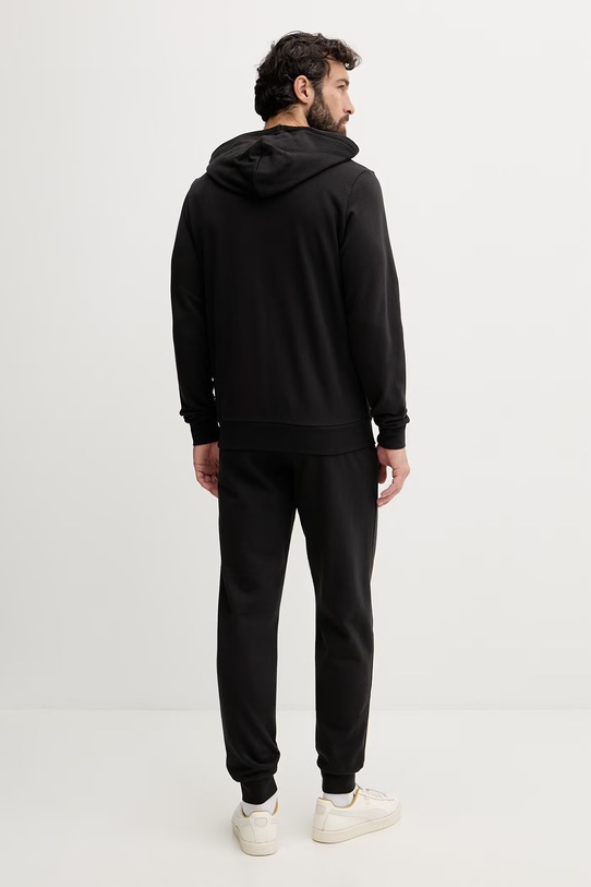 Puma komplet dresowy męski bawełniany Essential elevated czarny 691771