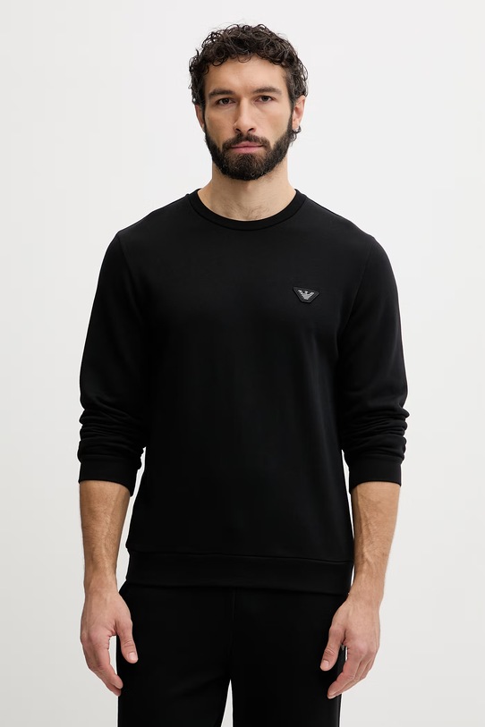 Emporio Armani Underwear komplet lounge męski z bawełną EM001922.AF19060 czarny SS26