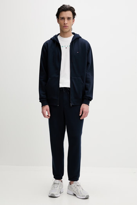 Tommy Jeans komplet dresowy męski z bawełną granatowy DM0DM23281