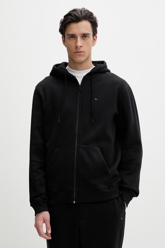 Odzież Tommy Jeans komplet dresowy męski z bawełną DM0DM23281 czarny