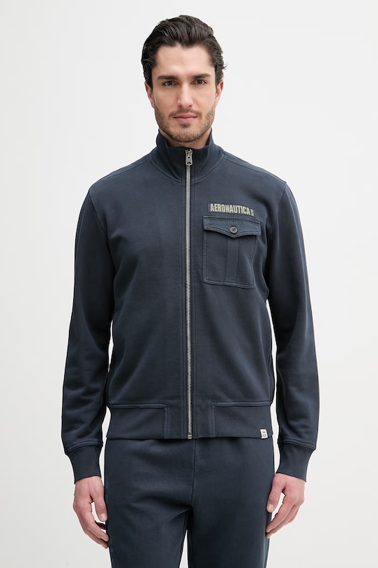 Aeronautica Militare dres bawełniany TF0116UF00676 granatowy SS26