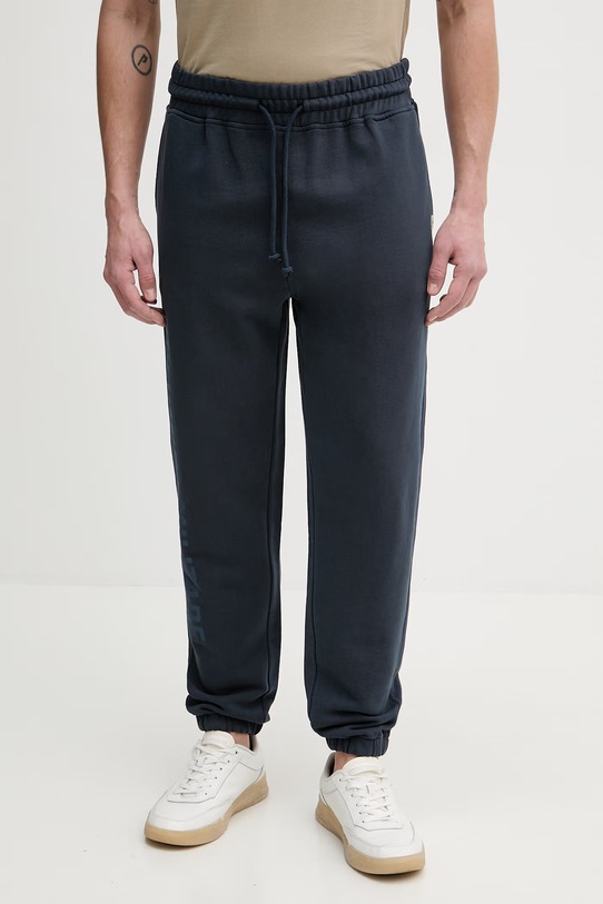 Odzież Aeronautica Militare dres bawełniany TF0116UF00676 granatowy