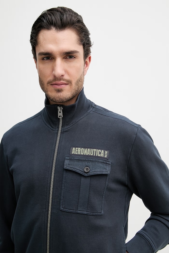 Aeronautica Militare dres bawełniany TF0116UF00676 granatowy