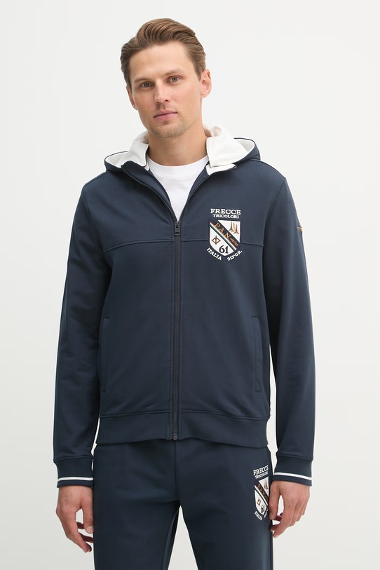 Odzież Aeronautica Militare dres TF0115UF00674 granatowy