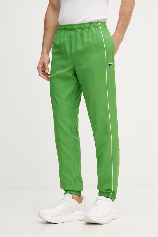 Odzież Lacoste dres męski WH0265 zielony