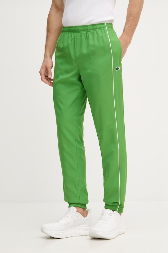 Odzież Lacoste dres męski WH0265 zielony