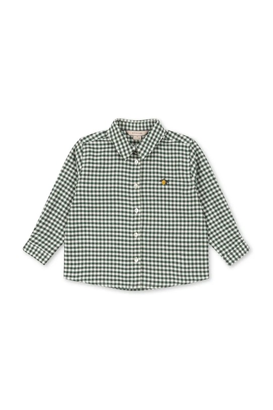 Konges Sløjd koszula bawełniana dziecięca FORET LS SHIRT GOTS wzorzyste multicolor KS104194.PreSpring