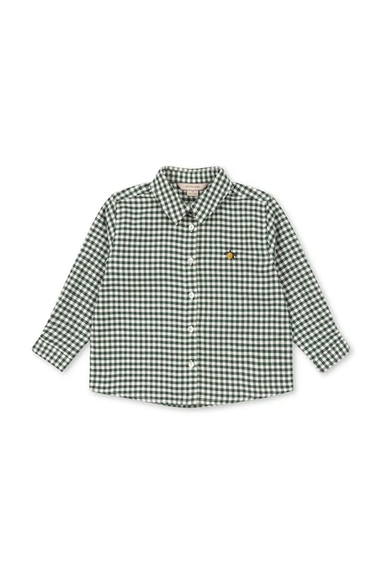Dječja pamučna košulja Konges Sløjd FORET LS SHIRT GOTS casual šarena KS104194.PreSpring