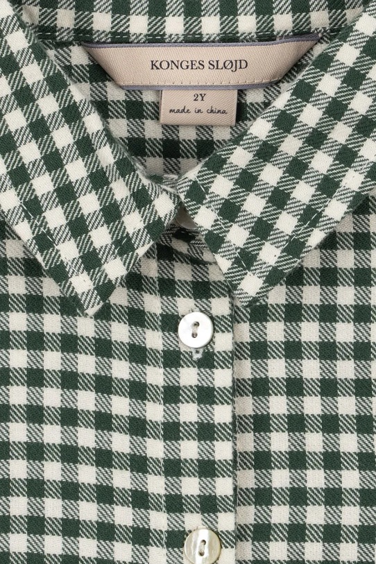 Chłopiec Konges Sløjd koszula bawełniana dziecięca FORET LS SHIRT GOTS KS104194.PreSpring multicolor