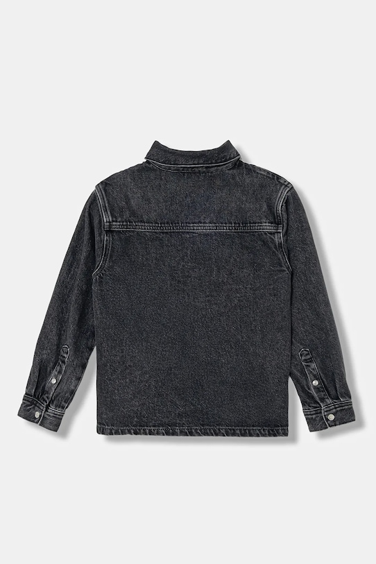 Calvin Klein Jeans koszula jeansowa dziecięca IB0IB02624.128.176.PPY2 czarny SS26