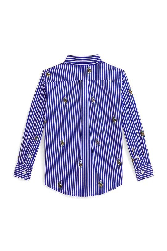 Polo Ralph Lauren koszula bawełniana dziecięca 322A96287001 niebieski SS26