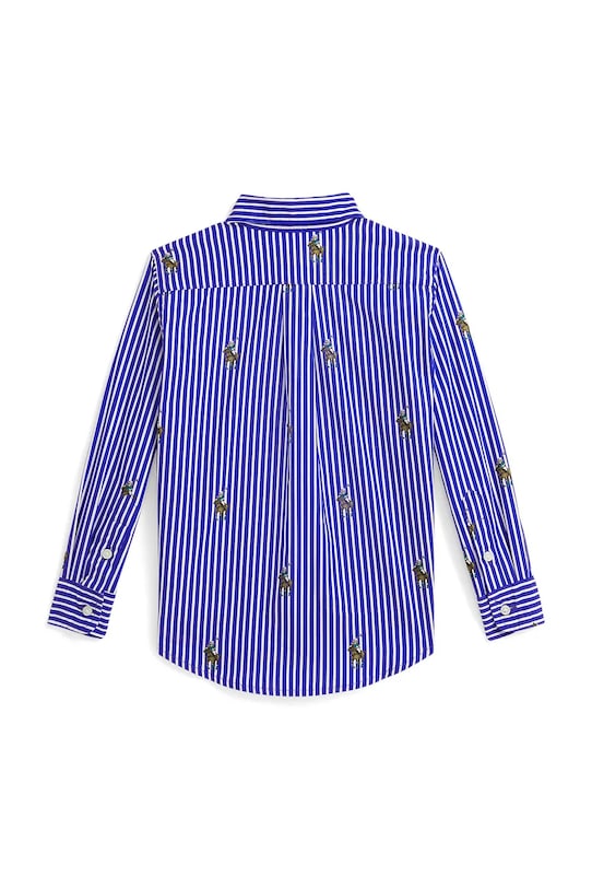Polo Ralph Lauren koszula bawełniana dziecięca 322A96287001 niebieski SS26