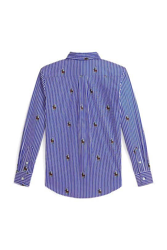 Polo Ralph Lauren koszula bawełniana dziecięca 323A96287001 niebieski SS26