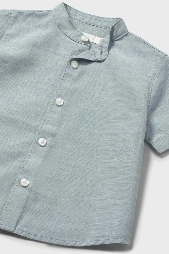 Dečki Otroška srajca s primesjo lanu Mayoral 1111.3A.Baby.PPY2 modra