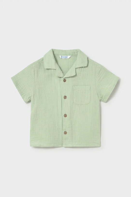Otroška bombažna srajca Mayoral Casual zelena 1113.3C.Baby.PPY2