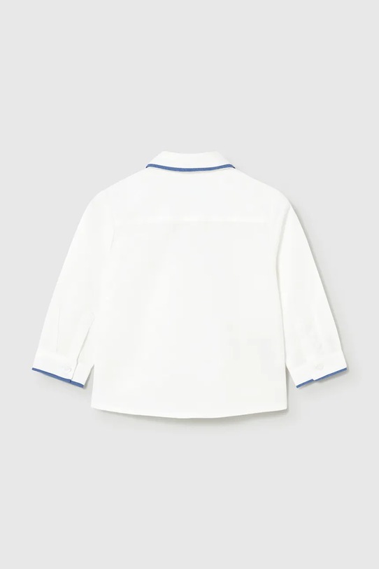 Παιδικό πουκάμισο με λινό Mayoral 1115.3A.Baby.PPY2 λευκό SS26