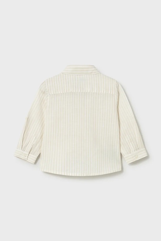 Παιδικό πουκάμισο με λινό Mayoral 1118.3C.Baby.PPY2 μπεζ SS26