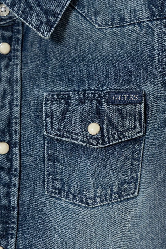 Chłopiec Guess koszula jeansowa dziecięca N6RH00.D4EU0.PPY2 niebieski