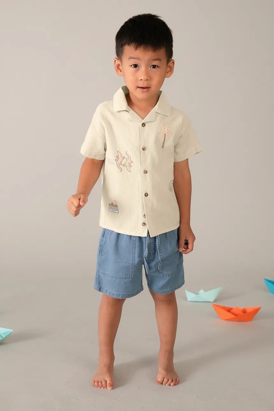 Mayoral cămașă de bumbac pentru copii 3114.5D.Mini.PPY2