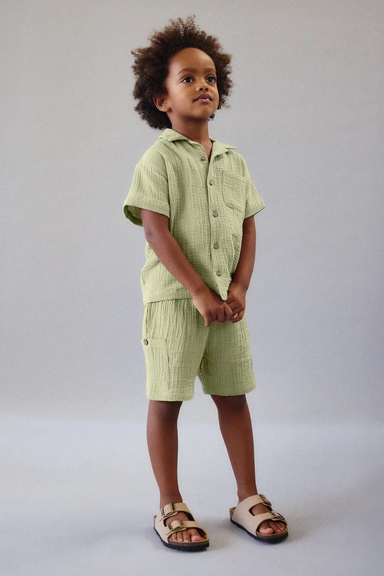 Mayoral koszula bawełniana dziecięca 3116.5H.Mini.PPY2