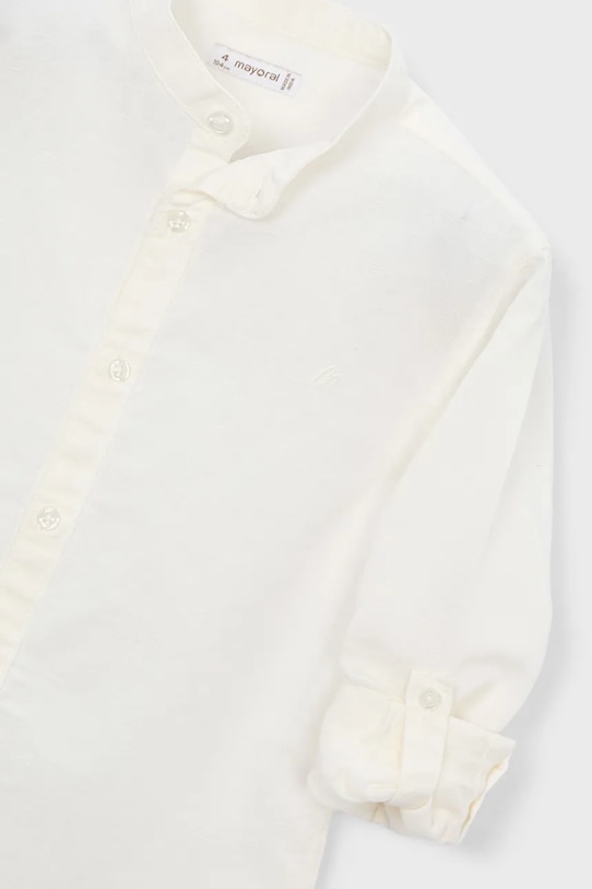Παιδικό πουκάμισο με λινό Mayoral μπεζ 3118.5B.Mini.PPY2