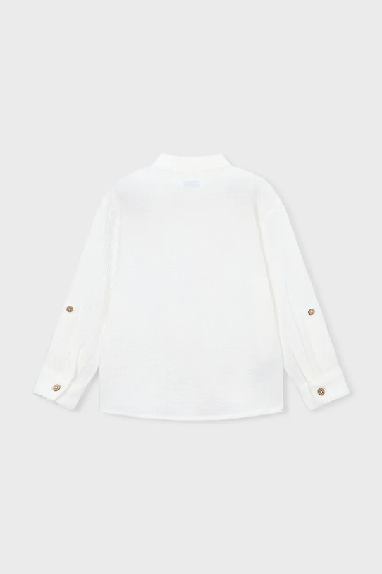 Chłopiec Mayoral koszula bawełniana dziecięca 3120.5D.Mini.PPY2 biały