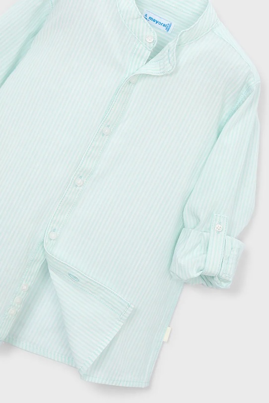 Dječja pamučna košulja Mayoral tirkizna 3121.5D.Mini.PPY2