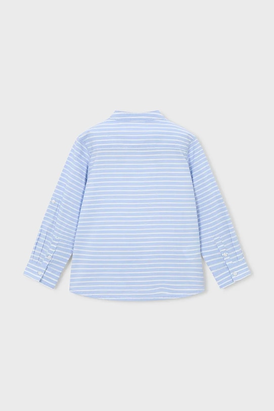 Chłopiec Mayoral koszula bawełniana dziecięca 3121.5D.Mini.PPY2 niebieski
