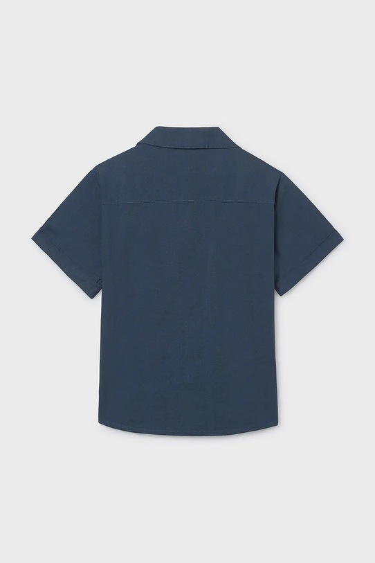 Mayoral koszula bawełniana dziecięca 6170.7B.Junior.PPY2 granatowy SS26