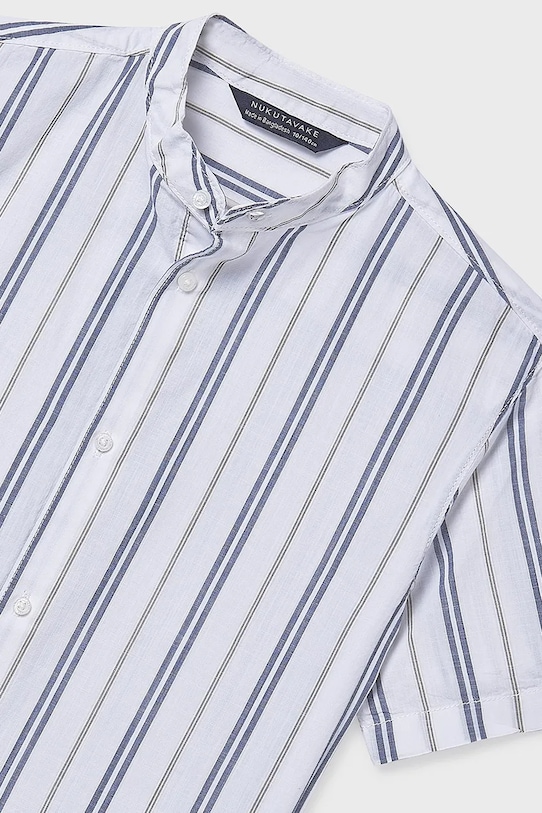 Mayoral cămașă de bumbac pentru copii alb 6171.7C.Junior.PPY2