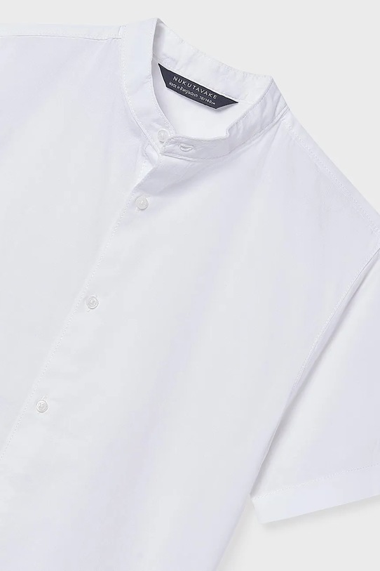 Mayoral koszula bawełniana dziecięca biały 6171.7C.Junior.PPY2