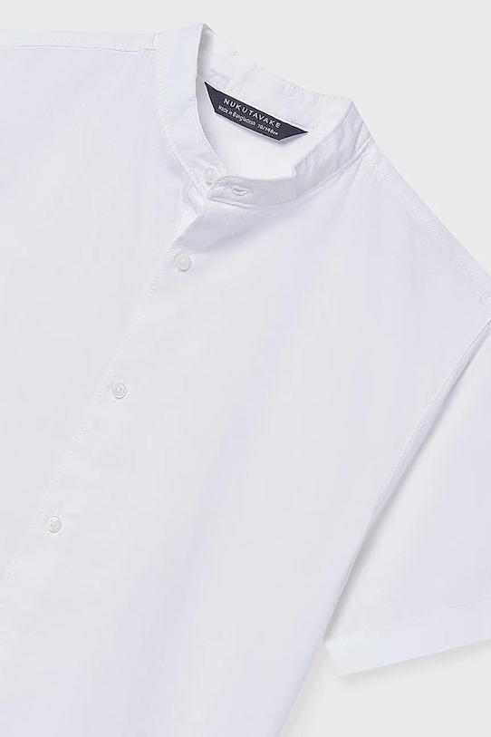 Mayoral koszula bawełniana dziecięca biały 6171.7C.Junior.PPY2