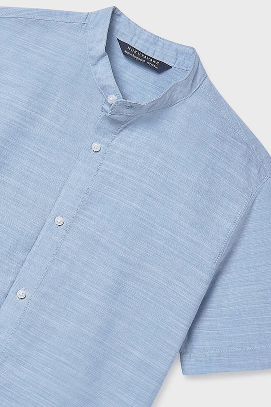 Αγορίστικα Παιδικό βαμβακερό πουκάμισο Mayoral 6171.7C.Junior.PPY2 μπλε