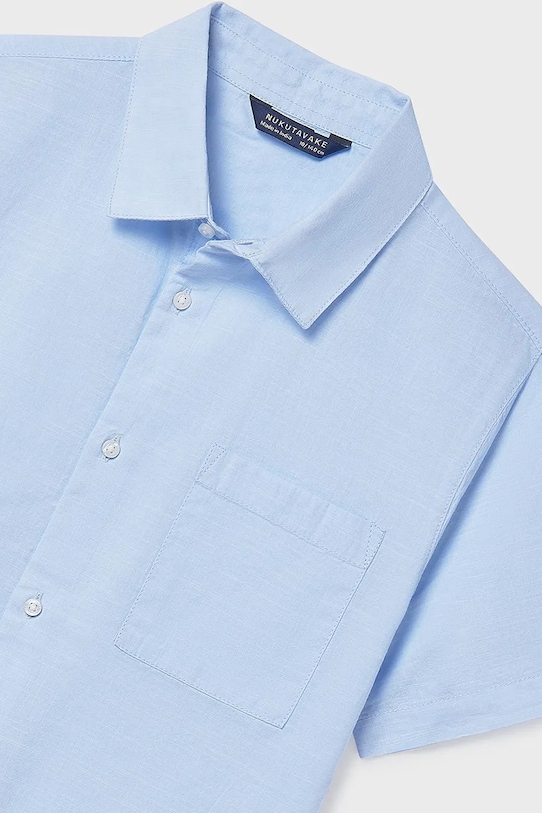 Dječja pamučna košulja Mayoral plava 6172.7G.Junior.PPY2