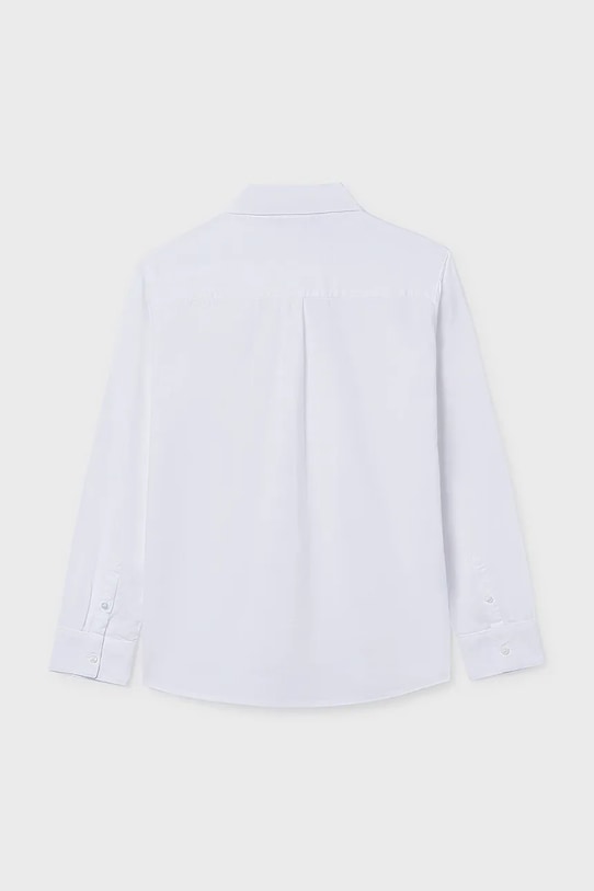 Chłopiec Mayoral koszula bawełniana dziecięca 6174.7A.Junior.PPY2 biały