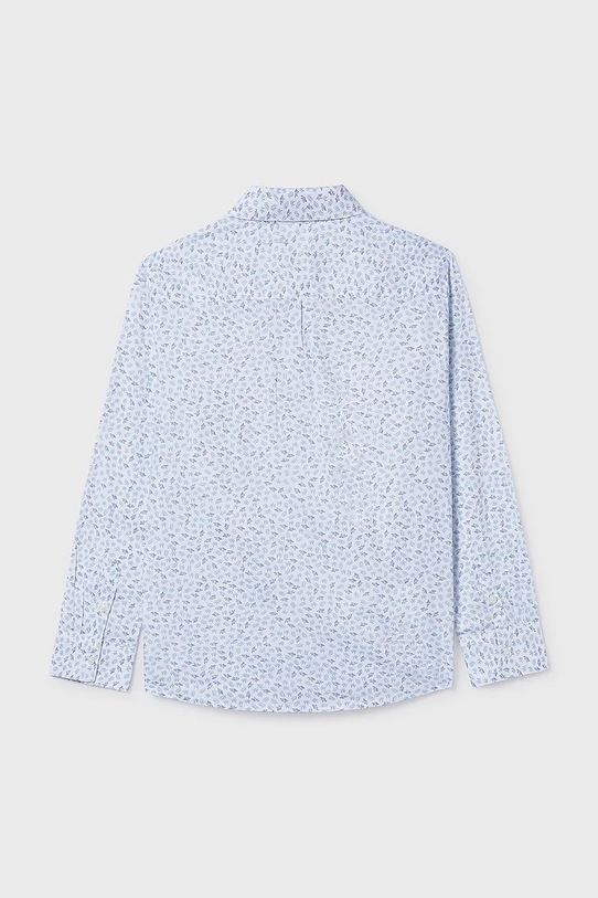 Chłopiec Mayoral koszula bawełniana dziecięca 6175.7A.Junior.PPY2 niebieski