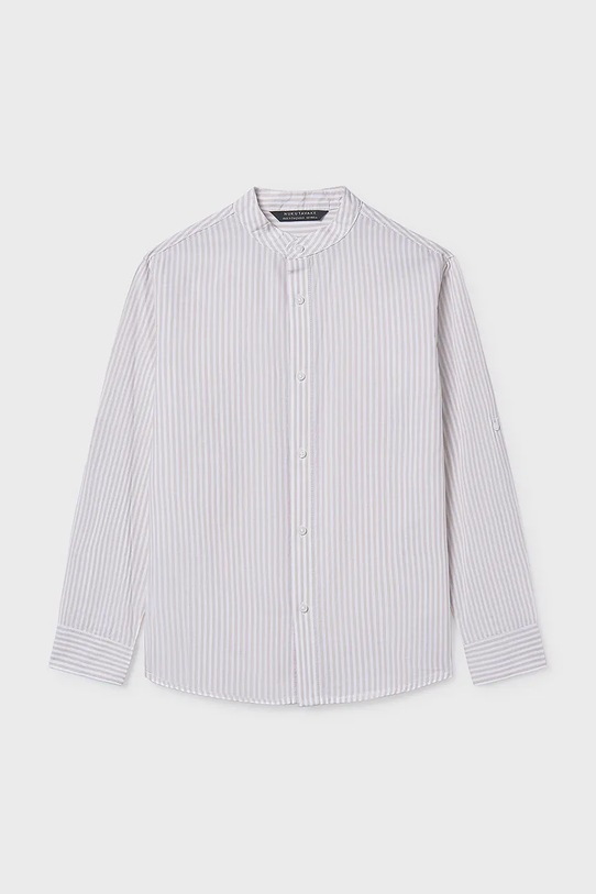 Mayoral koszula bawełniana dziecięca 6176.7B.Junior.PPY2 biały SS26