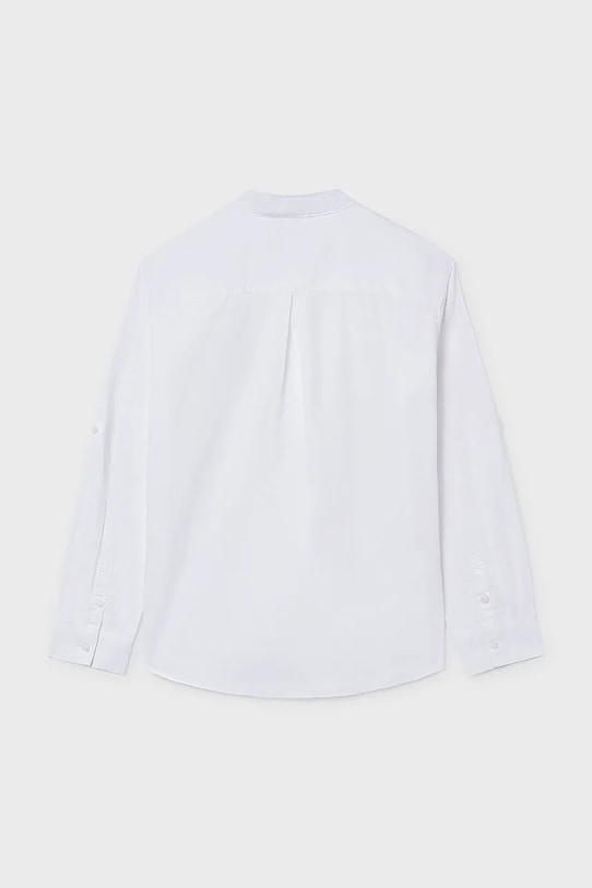 Chłopiec Mayoral koszula bawełniana dziecięca 6176.7B.Junior.PPY2 biały