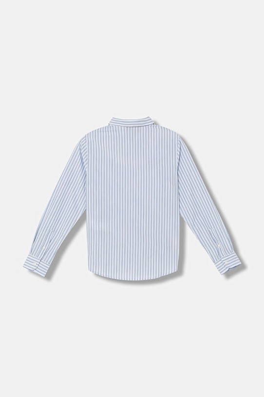 Emporio Armani koszula bawełniana dziecięca EB001314.AF20973 niebieski SS26